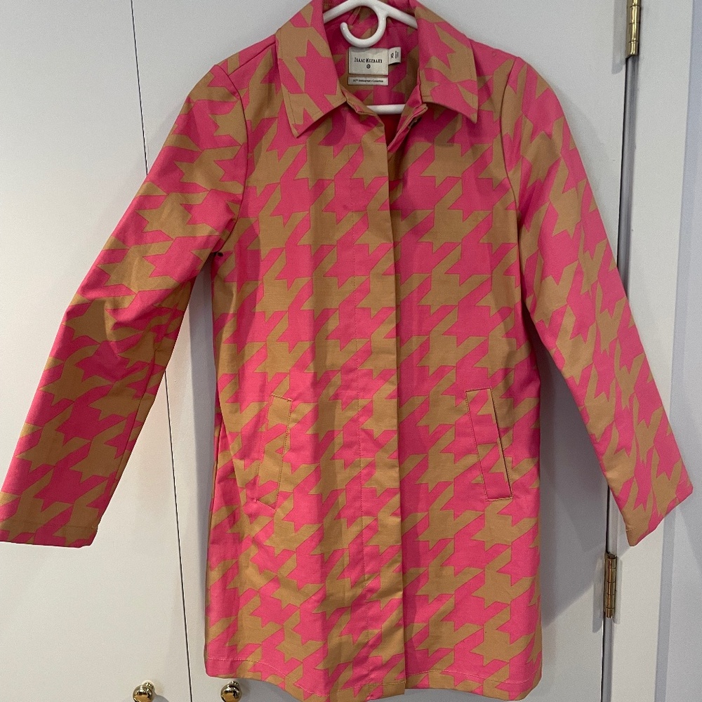 Isaac Mizrahi for Target Pink Houndstooth Jacket